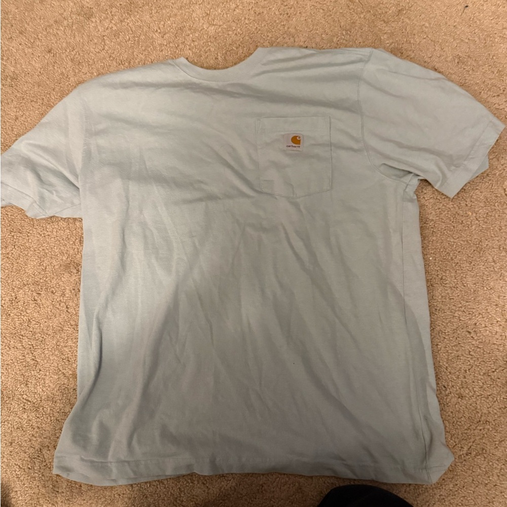 Carhartt Men's Sky Blue Short Sleeve Tee